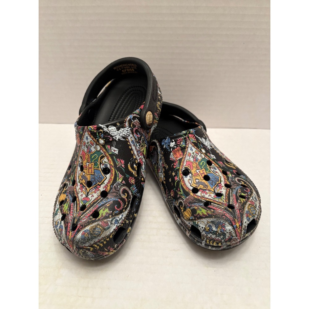 Vera Bradley x Harry Potter Crocs Classic Clog Forbidden Forest Paisley W6 M4